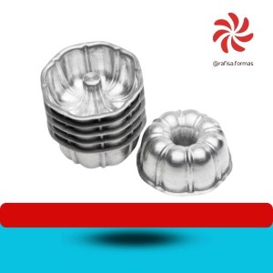 FORMA DE ALUMINIO DECORADA GOMADA Nº 2 TAM P